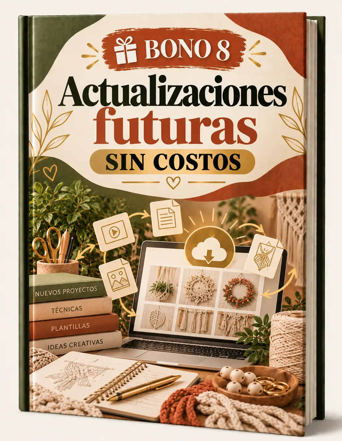 Mockup de Actualizaciones futuras sin costos